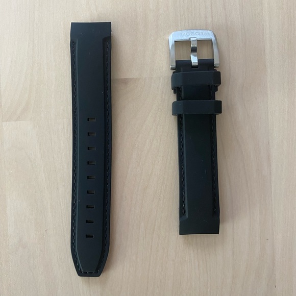 Tissot Silicone Rubber Strap - Picture 1 of 5